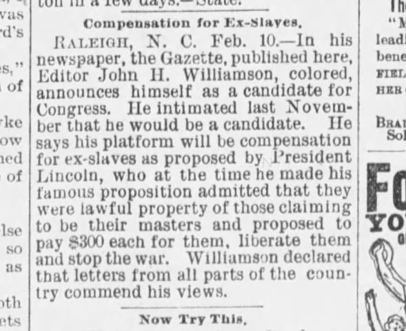 Clipping from The Times and Democrat
